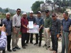 Peduli Ponpes Terbakar, ASN Purnabhakti Kampar Donasi 153 Sak Semen ke Ponpes Syech Burhanuddin