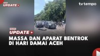 Peringatan Damai Aceh ke-21 di Masjid Raya Berakhir Ricuh