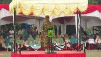 Perkuat Pembangunan Desa, Bupati Herman Buka TMMD ke-130 di Keritang
