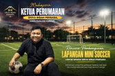 Muhajirin Siringo Ringo Usung Mimpi Besar: Mini Soccer Jadi Ikon Baru Griya Indah Persada