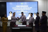 Plt Gubri Serahkan Data Tunggakan Pajak, Rp20,7 Miliar Jadi Bidikan Kuansing.