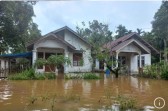 Sebanyak 34 desa di Aceh Jaya terendam banjir akibat hujan deras