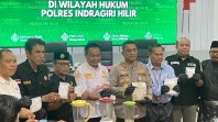 Polres Inhil Musnahkan 2,7 Kilogram Sabu dan 1.351 Butir Ekstasi, 134 Tersangka Diamankan.