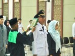 Penyegaran Birokrasi, Wabup Kampar Misharti Lantik 17 Pejabat Eselon III dan IV.