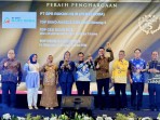 Bupati Rohil dan Dirut Bank Rohil Kompak Raih Penghargaan Top BUMD 2026