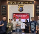 Perkara Yahya Berakhir Damai, RJ Akhirnya Terlaksana di Polresta Pekanbaru