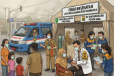 Antisipasi Dampak Kabut Asap Karhutla, Pemprov Riau dan RS Bhayangkara Buka 5 Posko Kesehatan