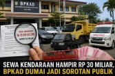 Anggaran Jumbo Rp30 Miliar BPKAD Dumai Hanya untuk Rental Mobil, Publik Endus Pemborosan