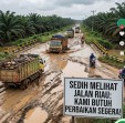 Jalan Provinsi di Riau Rusak Parah, Darbi Sag Minta Pemprov Prioritaskan Infrastruktur