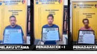 Pelaku Curanmor dan Dua Penadah Dibekuk, Polisi Ungkap Rantai Penjualan Motor Curian di Rohul
