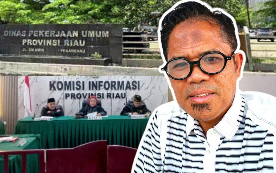 Hariyadi Minta PUPRPKPP Riau Harus Patuh Putusan KI atau Disomasi