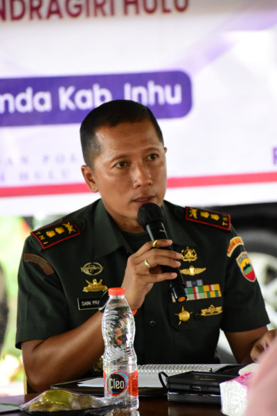 Dandim 0302/Inhu Ajak Semua Pihak Sukseskan MTQ Provinsi Riau Serta Solusi Karhutla Lahan HGU Perusahaan