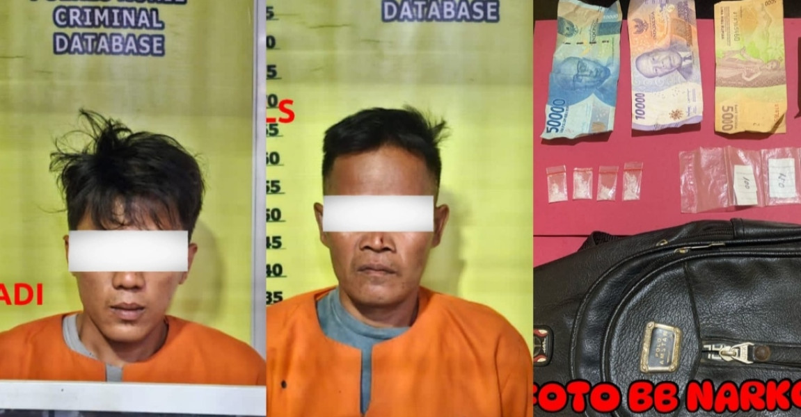 Sat Res Narkoba Polres Rohil Ungkap Kasus Sabu Pelaku Curat, Pelajar Dibawah Umur Turut Diamankan