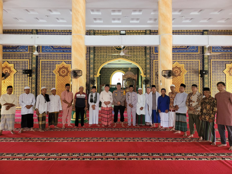 Cooling System Polsek Rimba Melintang, Ajak Jama'ah Masjid Al-Munawarah Sukseskan Tahapan Kampanye