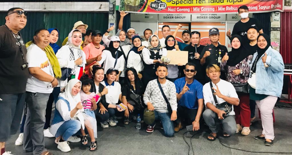 Hari Pertama Penggalangan Dana Untuk