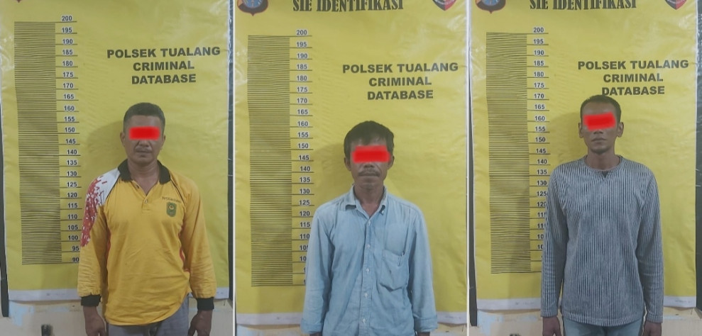 3 Pelaku Curat atau Penipuan dari Karyawan Pemenang Tender di Area PT.IKPP Perawang Ditangkap