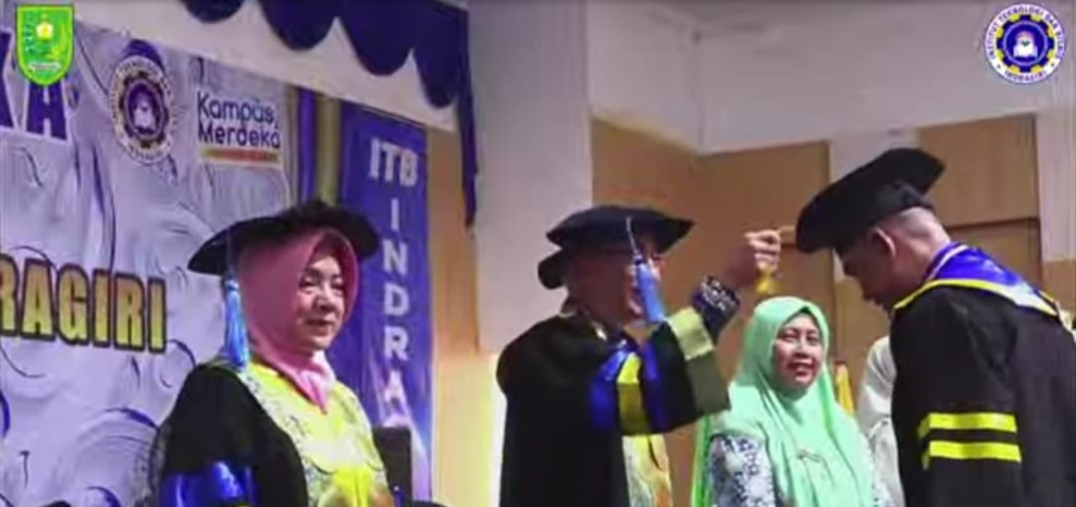 Angkatan Pertama ITB Indragiri Lahirkan 306 Orang Mahasiswa/i Nya di Wisuda dan Siap Bangun Inhu