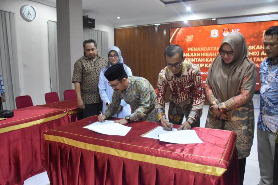 Pj Bupati Aceh Tamiang dan KIP Aceh Tandatangani NPHD Rp30 Miliar Untuk Pilkada 2024
