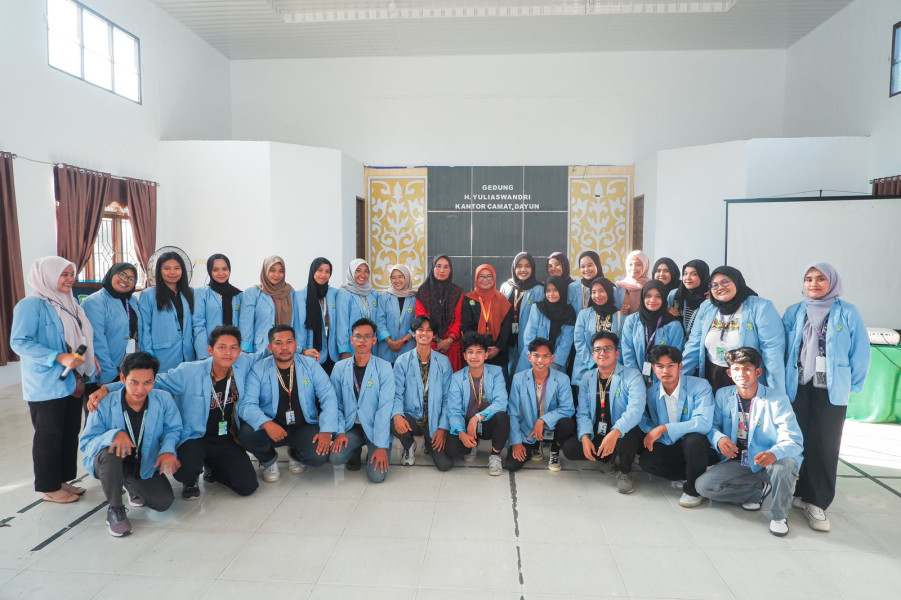 Mahasiswa KKN MBKM FISIP UNRI Gelar Loka karya di Kecamatan Dayun-Siak, Unjuk Hasil Karya KKN di Kampung Pangkalan Makmur