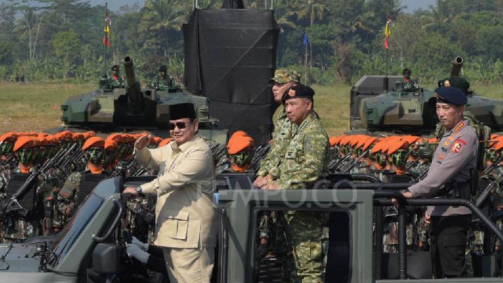 Prabowo: TNI-Polri yang Didukung Rakyat Pasti Akan Kuat