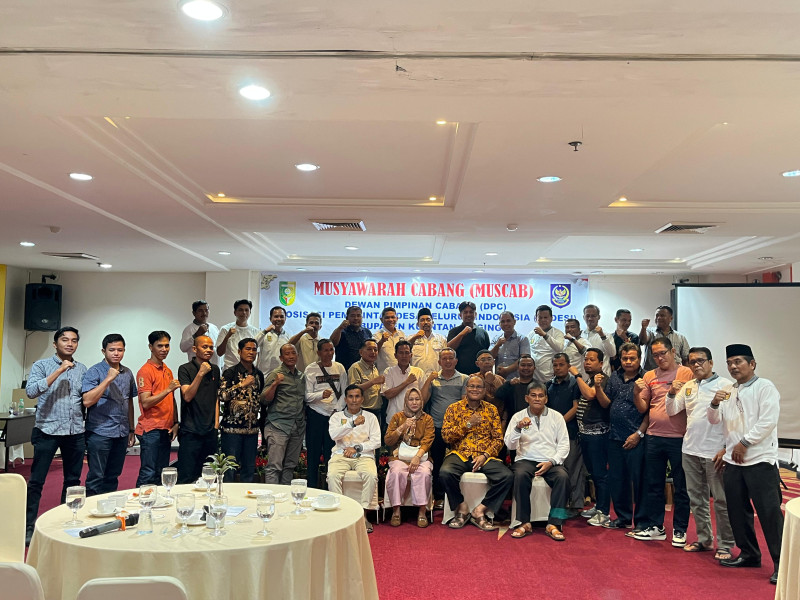 Wakil ketua dan Bendahara Dpd  apdesi Provinsi riau Menghadiri dan membuka Muscab Dpc Apdesi Kuantan Singingi