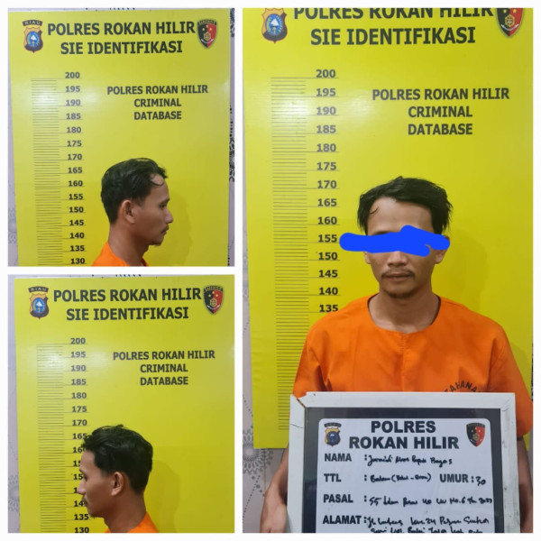 Dugaan Penyalahgunaan BBM Bersubsidi, Seorang Pria Ditangkap Satreskrim Polres Rohil