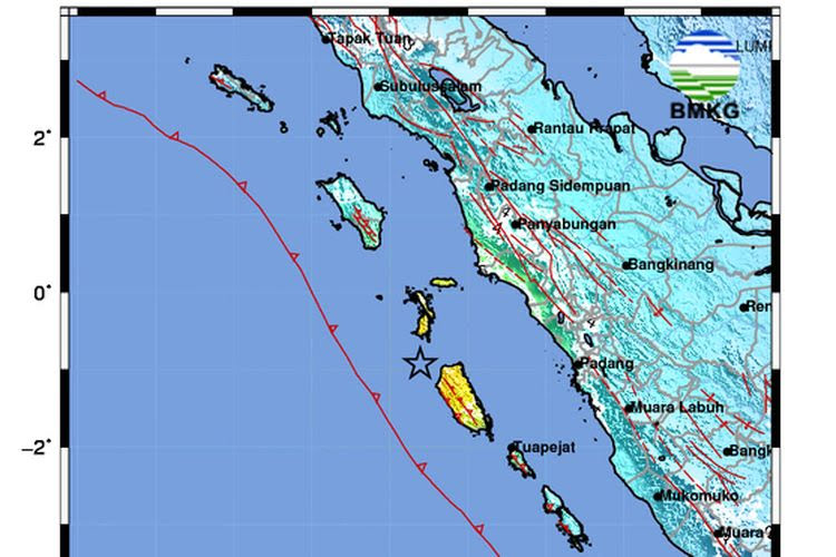 Gempa M 7,3 Mentawai Terasa hingga Jarak 300 Km