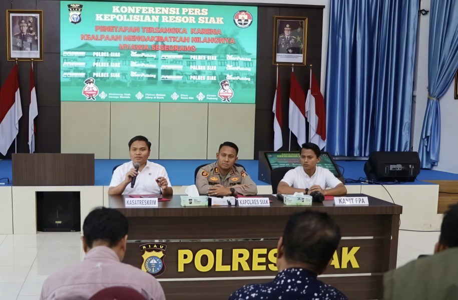 Polres Siak Tetapkan Oknum Guru SMP Islamic Center Sebagai Tersangka Kasus Ledakan Praktik Sains