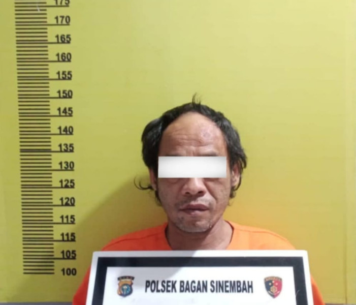 Ancam Bunuh dengan Parang Samurai, Seorang Warga Simpang Martabak Berurusan dengan Polsek Bagan Sinembah