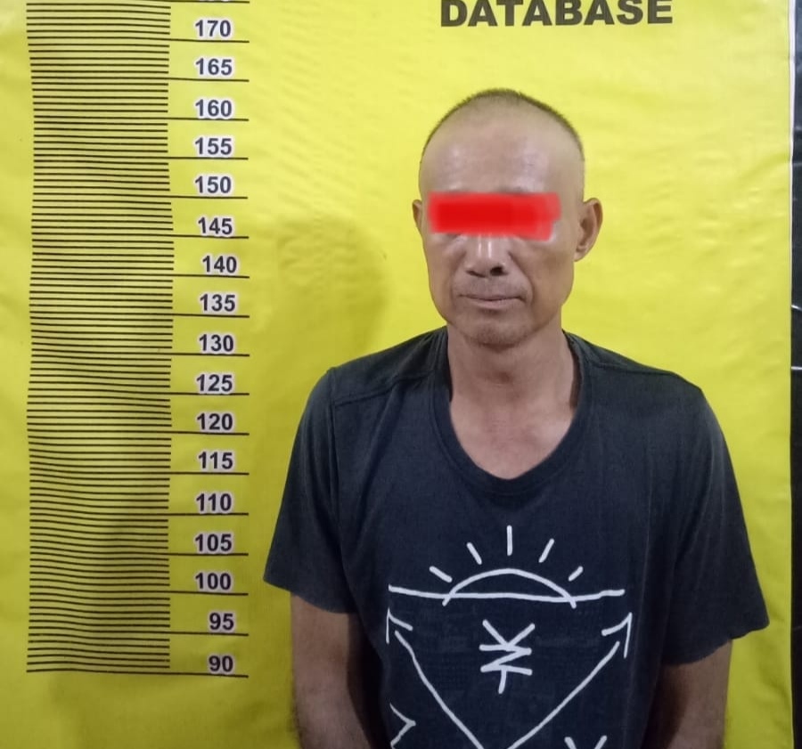Pelaku Pembacokan Ditangkap oleh Tim Opsnal Polsek Tualang