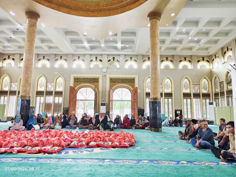 KSJ Riau Gelar Santunan Ramadhan Tahap I, Ratusan Dhuafa dan Anak Yatim Terima Bantuan