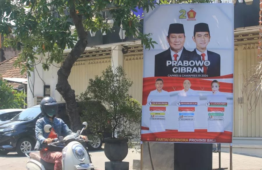 Duh! Baliho Politik Marak Bertebaran di Seluruh Bali Khususnya Denpasar, Bawaslu Sebut Masih Masa Abu-Abu