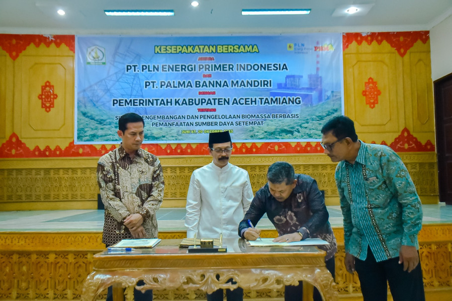 Kabupaten Aceh Tamiang Dukung Pengembangan Biomassa untuk Ekonomi Masyarakat