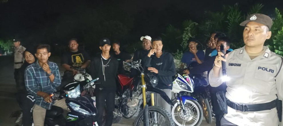 Antisipasi Terjadinya Gangguan Kamtibmas, Polres Rohil Turunkan 48 Personel