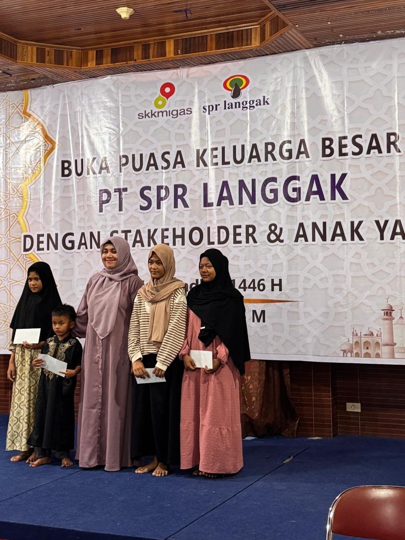 SPR Langgak Gelar Buka Puasa dengan Stakeholder dan Santunan kepada Anak Yatim