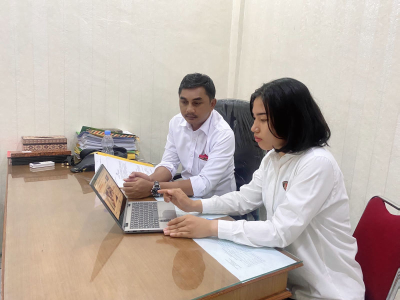 Cegah Kejahatan Cyber Jelang Pemilu, Satgas Gakkum OMB Polres Rohil Lakukan Monitoring