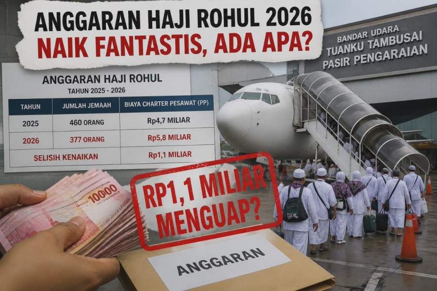 Miliaran Rupiah Menguap di Anggaran Haji Rohul 2026, Ada Apa di Balik Kenaikan Biaya