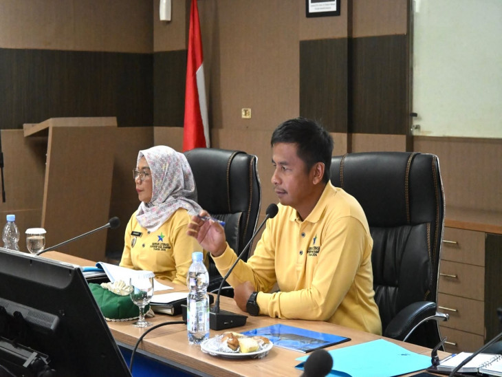 Bupati Kampar Pimpin Rapat Evaluasi Realisasi Fisik dan Keuangan Tahun Anggaran 2026 Bulan Agustus