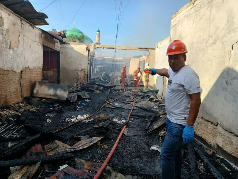 Toko Ameena Terbakar, Ibu dan 2 Anaknya Hangus Terbakar