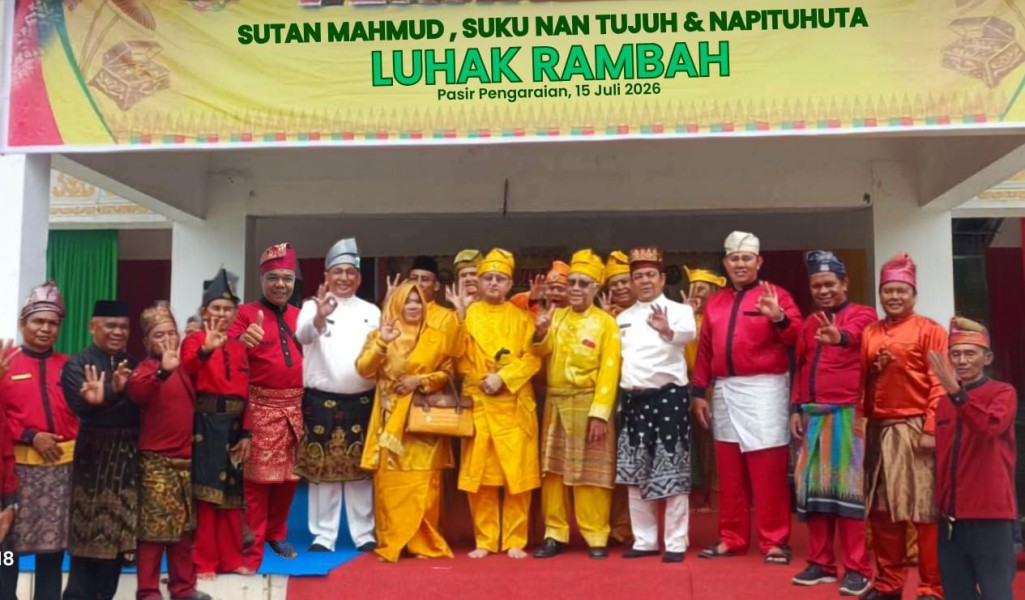 Andre Ucapkan Selamat atas Penabalan Sutan Mahmud dan Kebangkitan Gelar Sutan Haiti