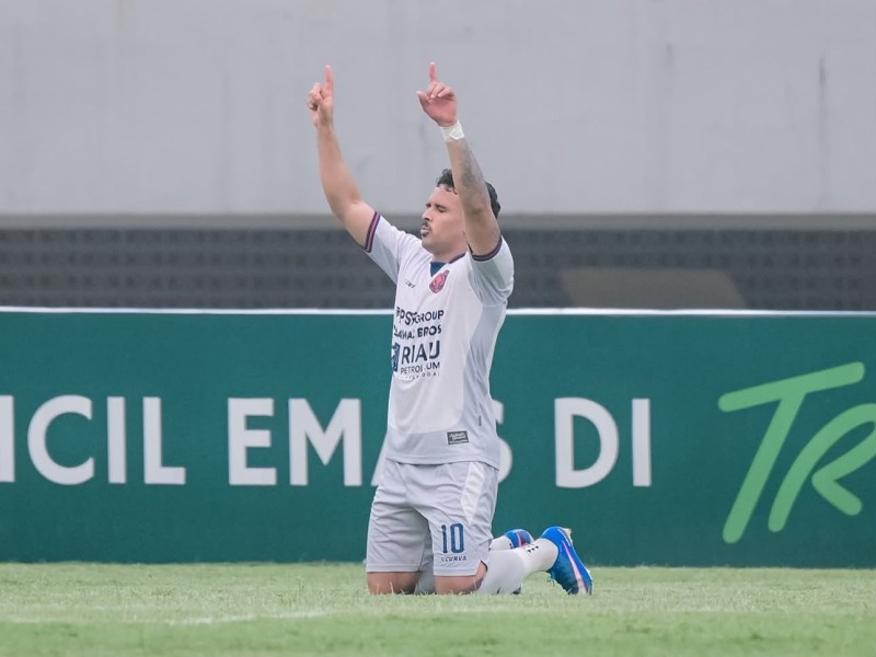 Sempat Tertinggal di Babak Pertama, PSPS Curi Tiga Poin di Kandang Sumsel United