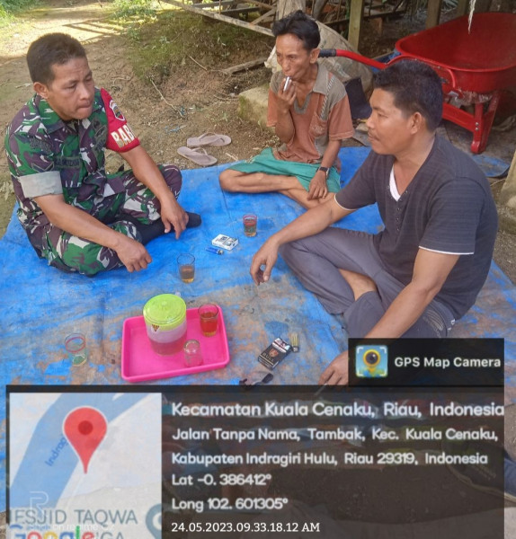 Tumbuhkan Kekompakan Serta Kemanunggalan Babinsa dan Warga Menyatu