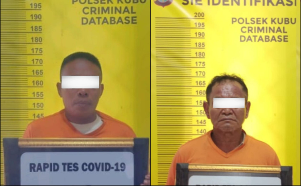 Kembangkan Kasus Narkoba, Polsek Kubu Amankan 2 Petani dengan BB 1,75 Gram