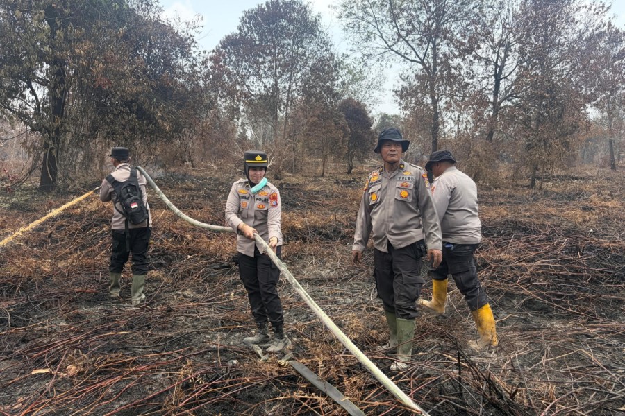 Karhutla di Dayun Siak Berhasil Dipadamkan