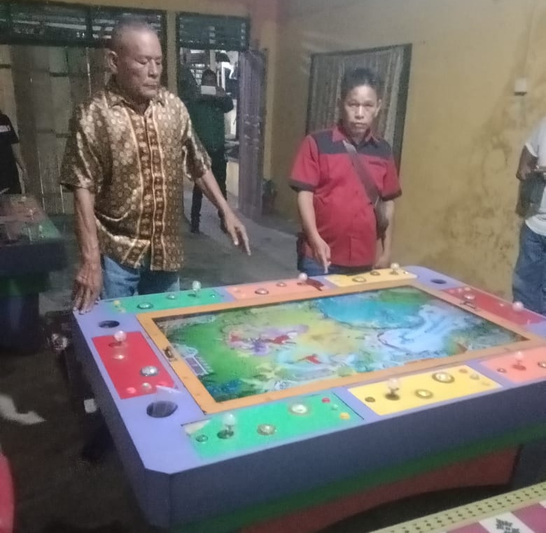 Diduga Menjamurnya Tembak Meja Ikan-ikan di Back-up Dengan Tangan Besi