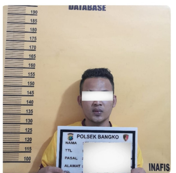 Menganggur dan Curi Kotak Infaq Masjid Al- Khairiyah, Residivis Balik ke Jeruji Besi Polsek Bangko