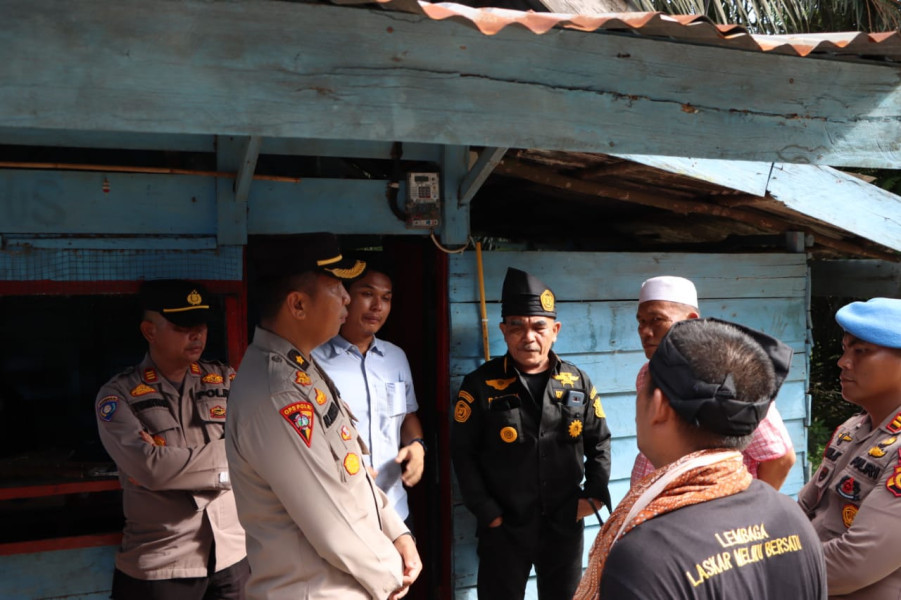 Polisi : 'Silahkan Masuk, Tapi jangan Seramai ini, Mari Bersama-sama Kita menjaga Kondusifitas Daerah'
