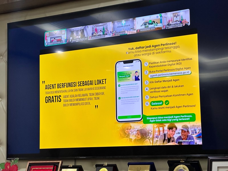 Agen Perlinsos Siap Dampingi Calon Penerima Bansos