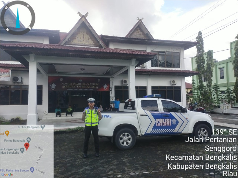 Penyelenggaraan Patroli Intensif Satgas Kamseltibcarlantas OMBLK 2023 Polres Bengkalis