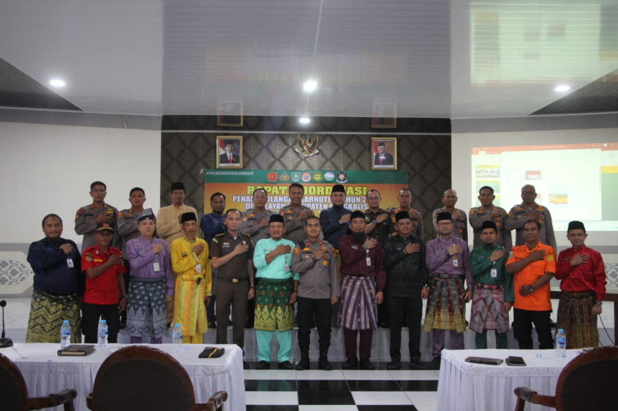 Rapat Koordinasi Penanggulangan Karhutla di Wilayah Kab Bengkalis untuk Tahun 2023